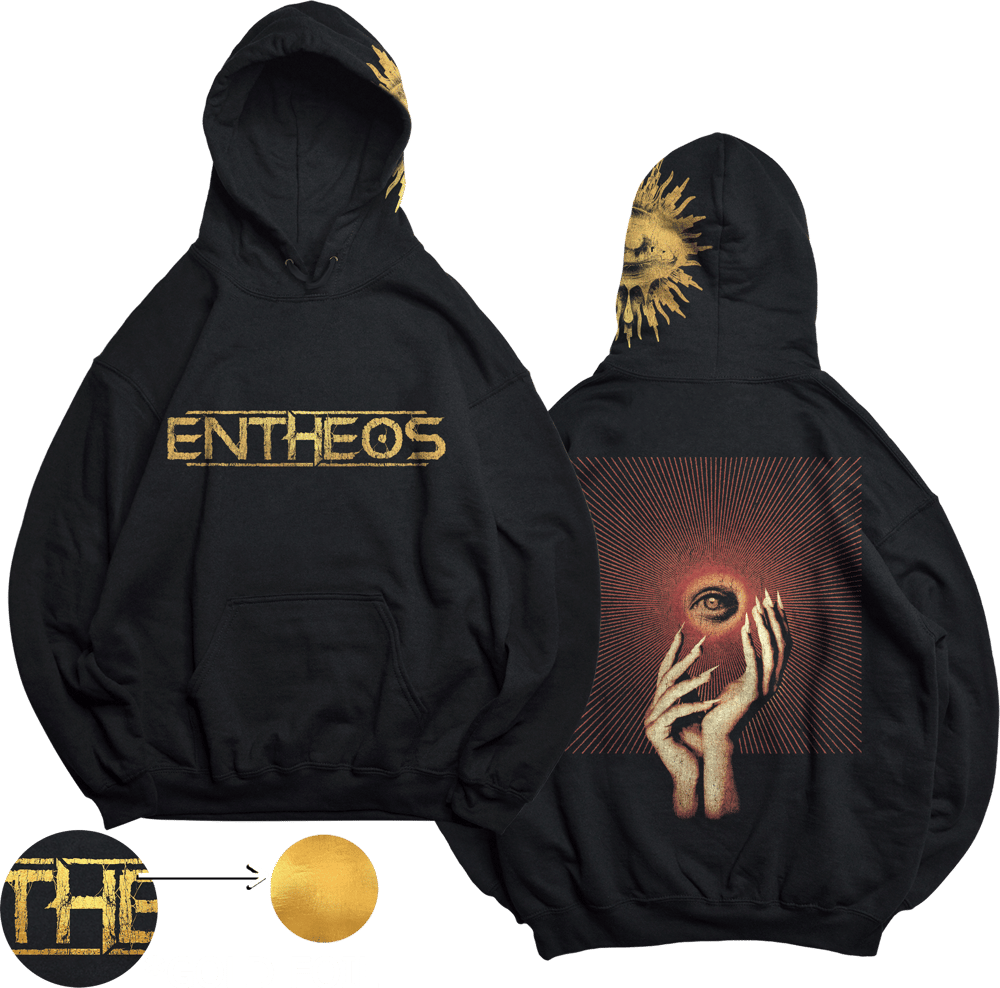 ENTHEOS GOLD FOIL PULLOVER HOODIE