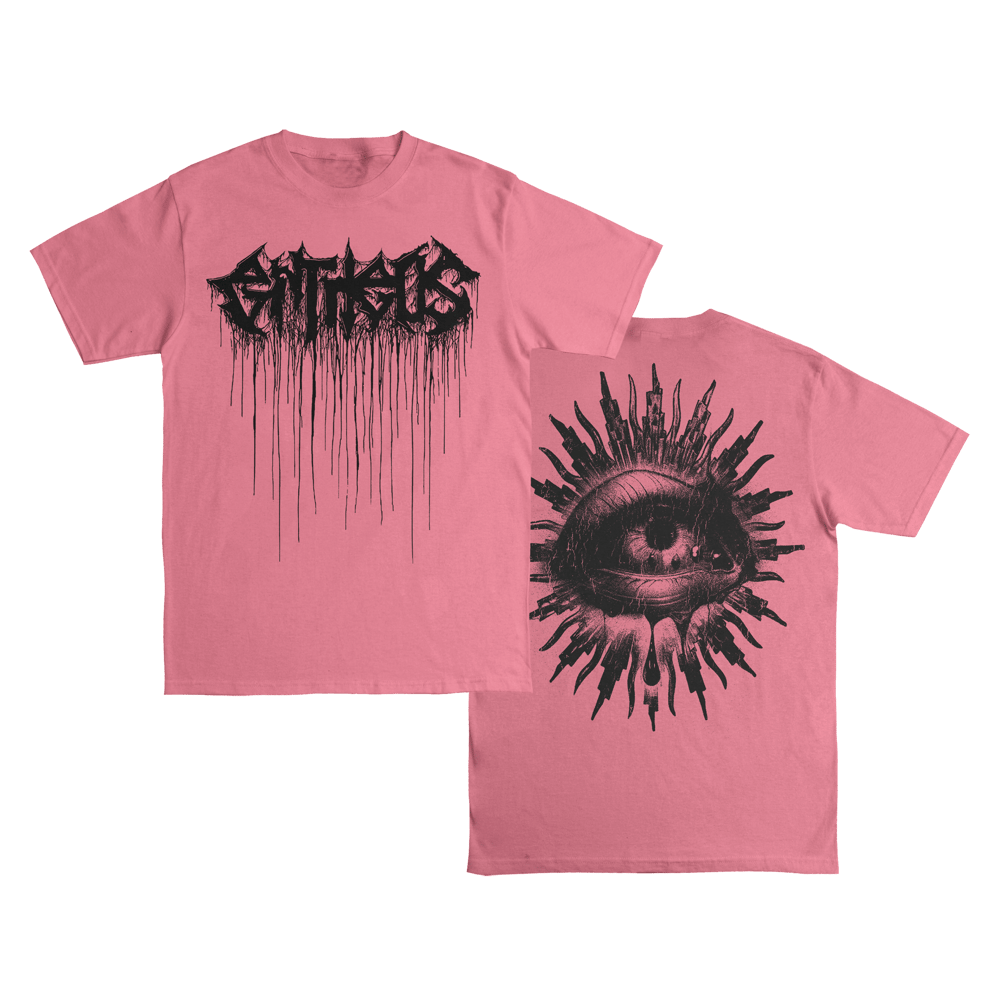 ENTHEOS PINK DRIP TEE [COMFORT COLORS]