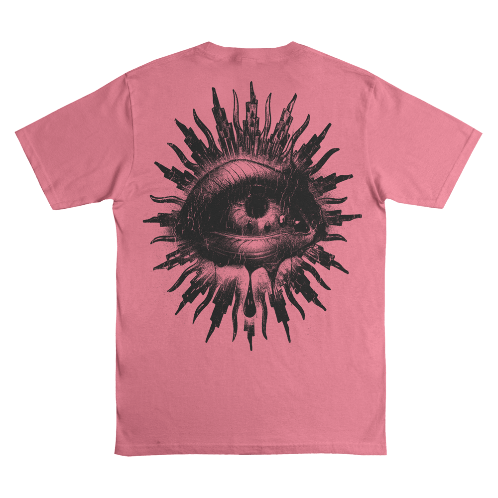 ENTHEOS PINK DRIP TEE [COMFORT COLORS]