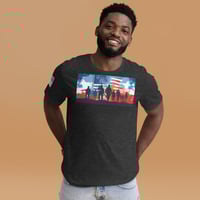 Image 13 of Troops Flag Protect Unisex t-shirt
