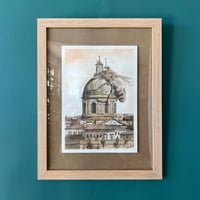 Image 1 of The Bee on the Chapel of La Grave (Original Work)