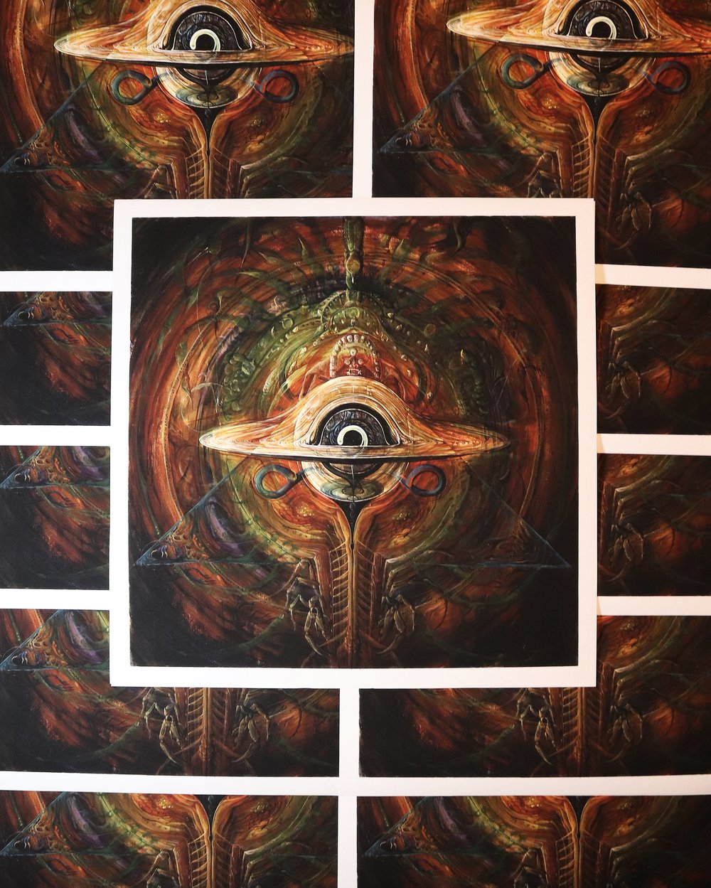 Black Hole Mandala ART PRINT