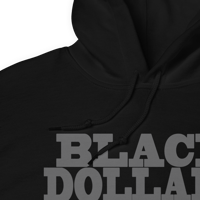 Image 2 of BLACK DOLLAR$ (black hoodie)
