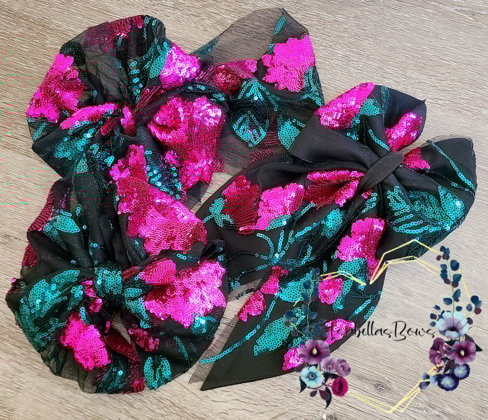 Image of Sequin flowers