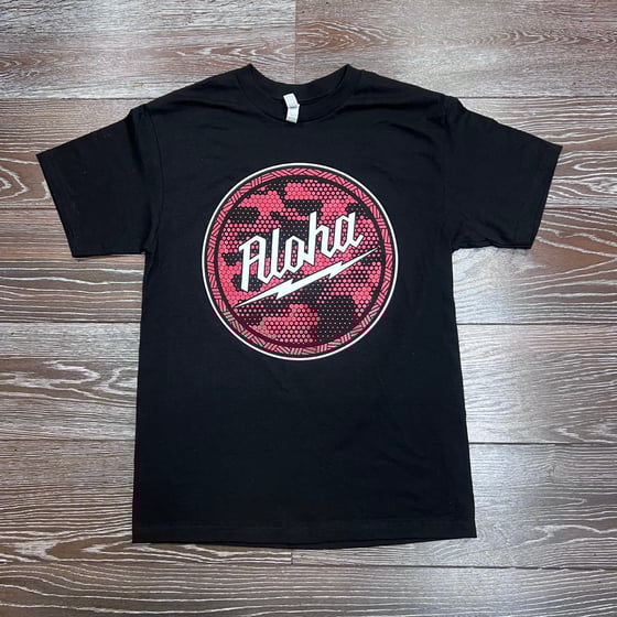 Image of DIGI CAMO WAUKEE Men's TEE BLACK