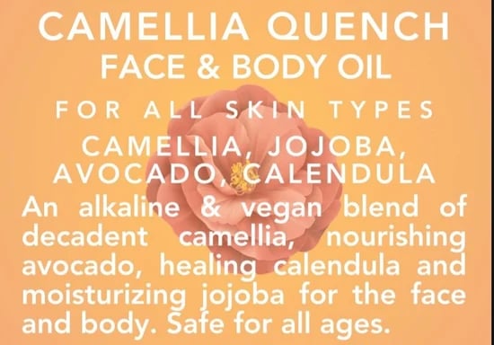 EXOCTIC SKIN OILS: Watermelon-Papaya-Raspberry-Apple-Camellia-Jojoba-Calendula-Avocado. SPF