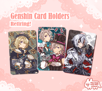 Image 1 of Card Holders ✦ Genshin Impact