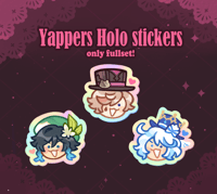 Yappers mini stickers ✦ Genshin Impact