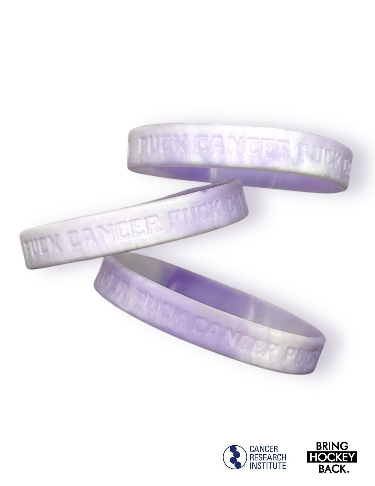 Puck you Cancer 3pack Bands (Fundraiser)