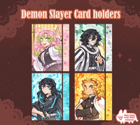 Image 1 of Card Holders ✦ Demon Slayer