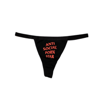 Image 3 of ANTI         SOCIAL          STAR          THONG          