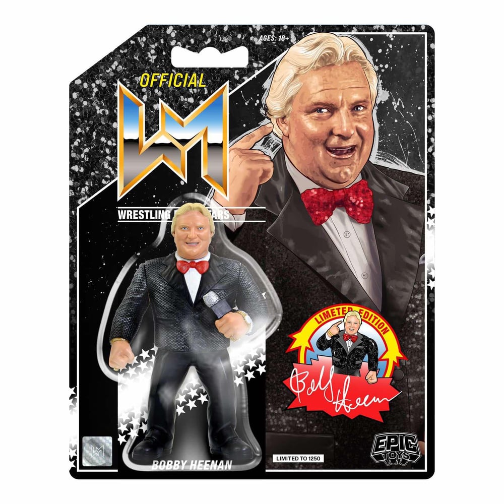 **IN STOCK** Bobby The Brain Heenan Wrestling Megastars Series Exclusive