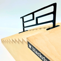 Image 3 of  10 Stair Down Rail - Square