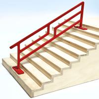 Image 4 of  10 Stair Down Rail - Square