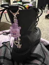 Image 2 of Kuromi Turtle Boot Charm