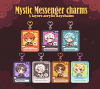 Image 1 of Phonescreen Charms ✦ Mystic Messenger