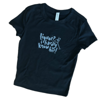 Image 1 of black liquor baby tee