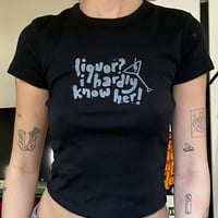 Image 3 of black liquor baby tee