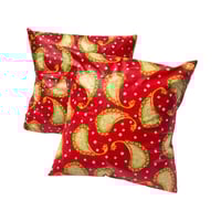 Decorative African Print Throw Pillow Covers (20" x 20" / 50 cm x 50 cm) #1