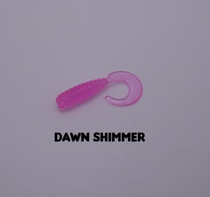 Image of 1" Curly Tail Grub (32pk) (Select your color)