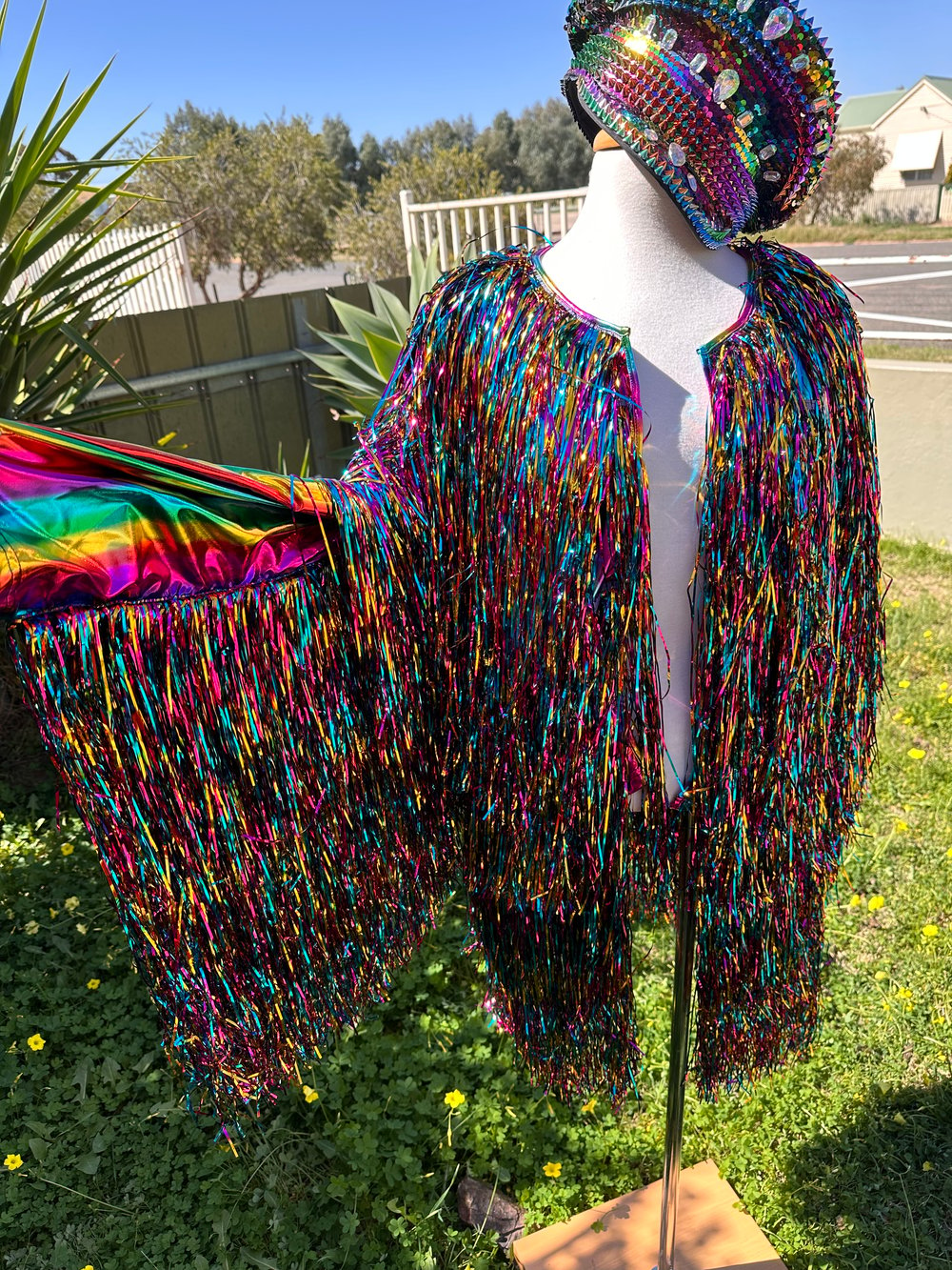 Image of Rainbow Tinsel Jacket