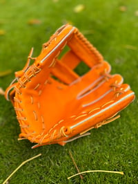 Image 3 of 11.5" Orange-Tan I-Web