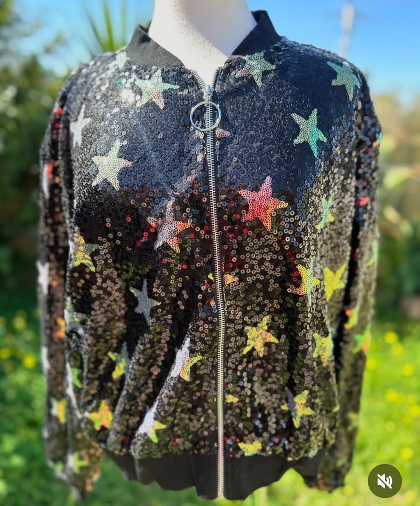 Image of Sequin Star Jacket 