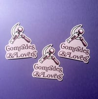 Comrades & Lovers Logo Stickers