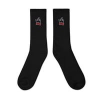 Image 4 of Stinky Embroidered Socks