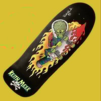 Hand Painted signed Keith Meek deck