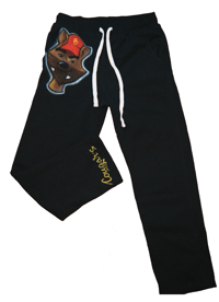 BLACK COUGAR LOGO SWEATS