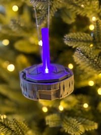 Image 2 of Sacramento Kings Light the Beam Christmas Ornament