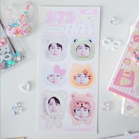Image 3 of 5% OFF KAWAII HAT STICKER BTS