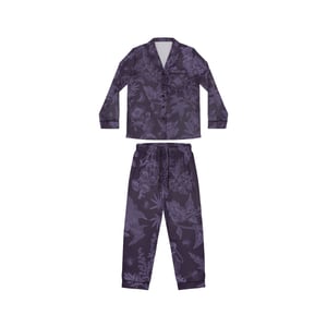 Image of Poisons and Pollinators | Women's Satin Pajama Set | Nightshade