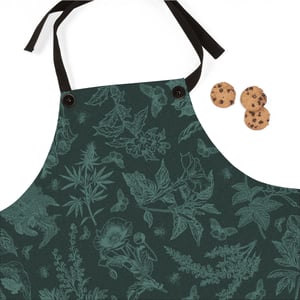 Image of Poisons and Pollinators | Apron | Veridian