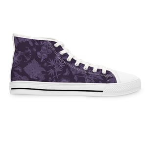 Image of Poisons and Pollinators | High Top Sneakers | Nightshade