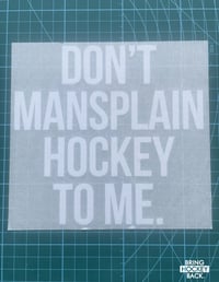 Image 1 of Mansplain Decal