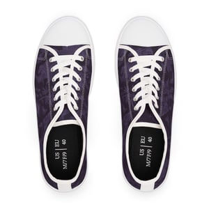 Image of Poisons and Pollinators | Women's Low Top Sneakers | Nightshade