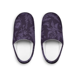 Image of Poisons and Pollinators | Women's Indoor Slippers | Nightshade