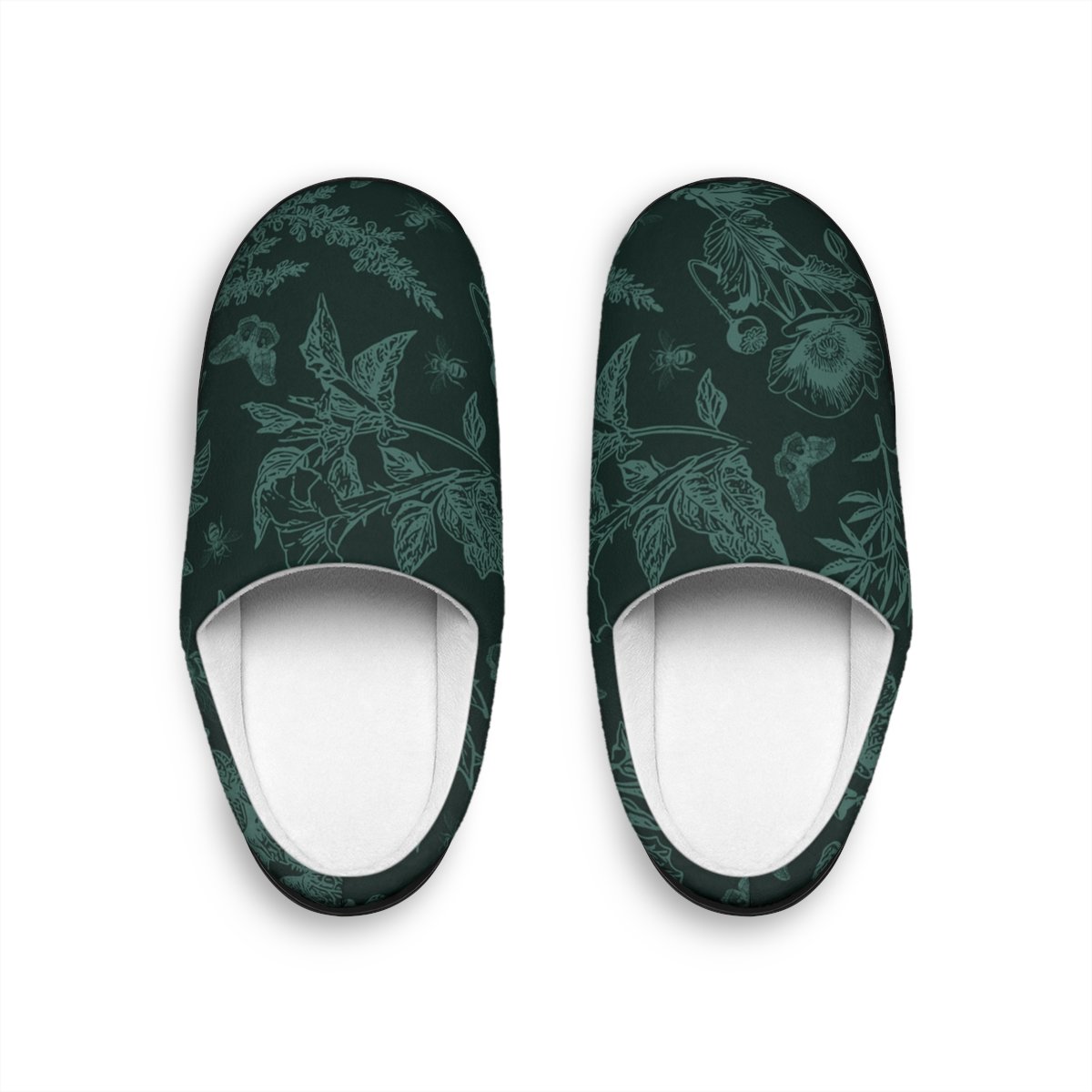 Image of Poisons and Pollinators | Women's Indoor Slippers | Veridian