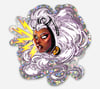 Storm Glitter Sticker!