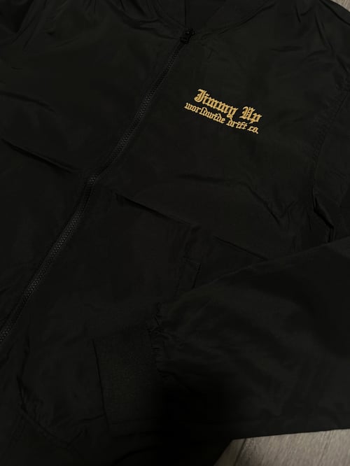 Image of Jimmy Up Black Lightweight Boomer Jacket *Black Friday Exclusive*