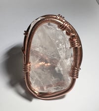 Image 1 of XL Clear Quartz Ring