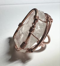 Image 3 of XL Clear Quartz Ring