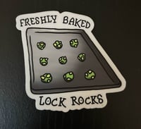 Freshly Baked Lock Rocks Sticker