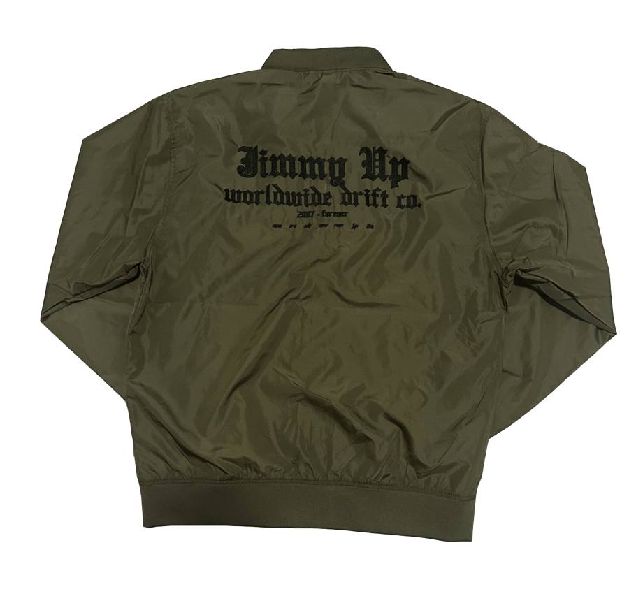 Image of Jimmy Up Green Lightweight Boomer Jacket *Black Friday Exclusive*