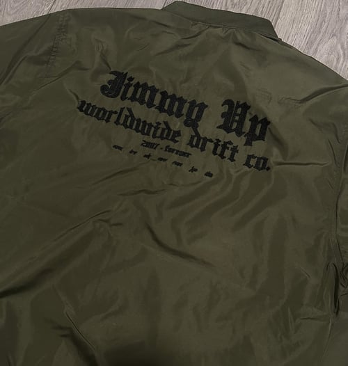 Image of Jimmy Up Green Lightweight Boomer Jacket *Black Friday Exclusive*