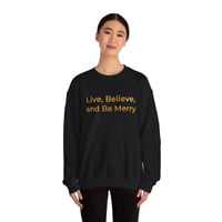 Image 1 of Be Merry Sweatshirt 
