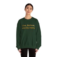 Image 3 of Be Merry Sweatshirt 
