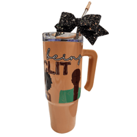 Image 3 of "I Love Being ChocLIT Tumbler"